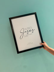 Cuadro Decorativo, Jesús Mateo 14:36