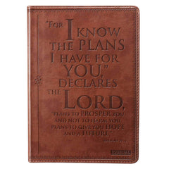 Libreta Brown Flexcover Journal - Jeremias 29:11