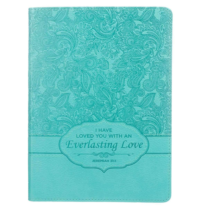 Libreta Everlasting Love - Jeremias 31:3 - Coffee & Jesus
