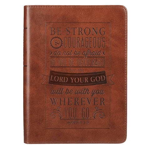 Libreta Be Strong & Courageous