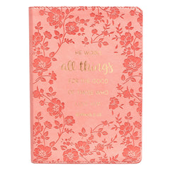 Agenda He works all things coral Romanos 8:28