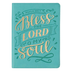 Libreta de apuntes Bless the lord o my soul - Salmo 103:4