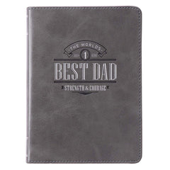 Agenda de lujo The world's best Dad - Gris