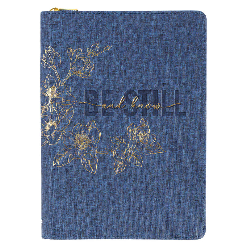 Agenda de lujo Be still - Azul