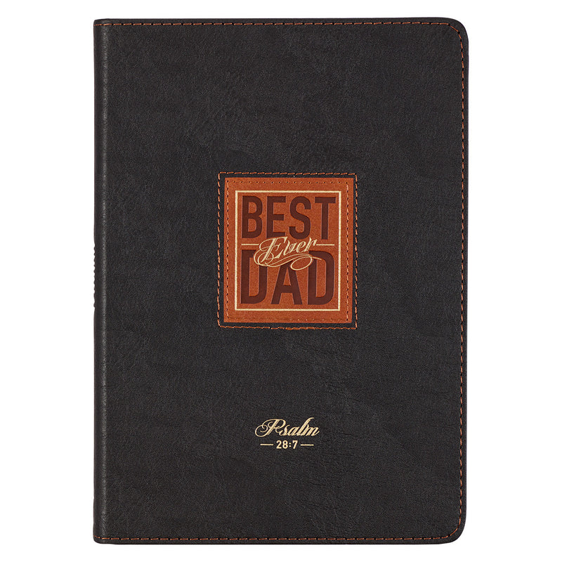 Agenda de lujo Best Dad ever - Negra