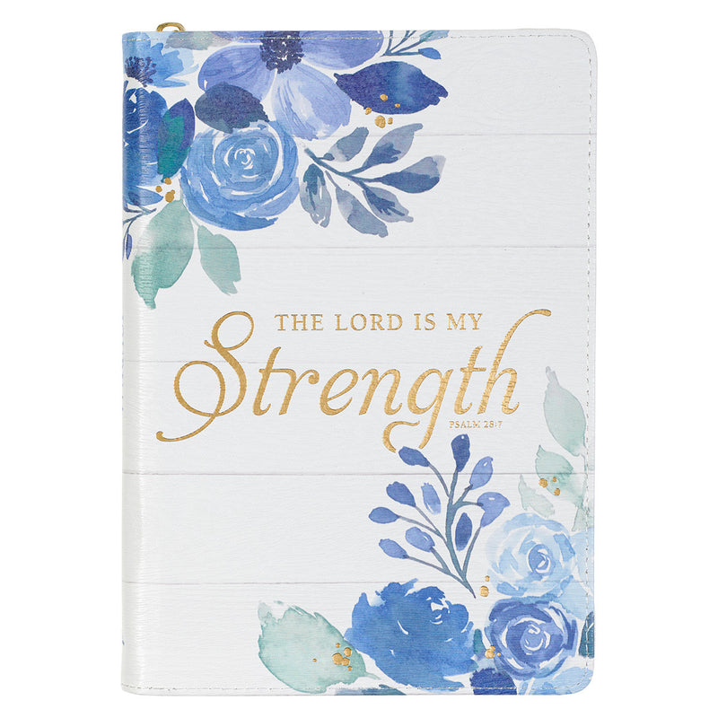 Diario The LORD is my strength 
Psalm 28:7 - edición de lujo