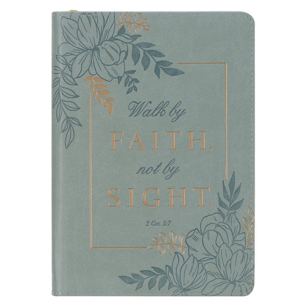 Agenda de lujo Walk by faith 2 Corintios 5:7