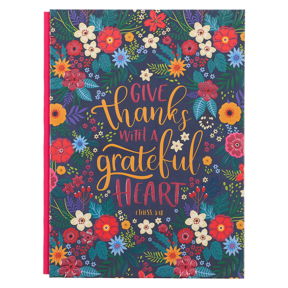 Diario Give Thanks 1 Thessalonians 5:18 - edición de lujo
