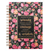 Serenity Prayer Floral Hardcover Wirebound Journal