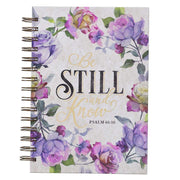Cuaderno argollado-Be Still - Coffee & Jesus