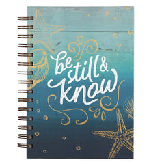 Cuaderno Be still & know Salmo 46:10- Azul