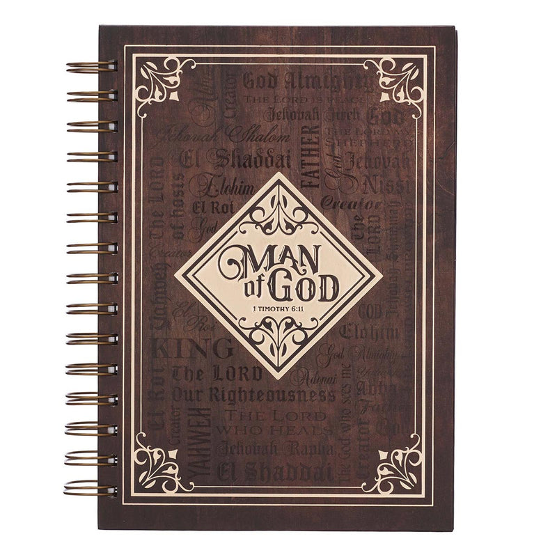 Cuaderno Man of God 1 Timoteo 6:11 - Café