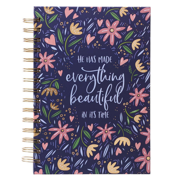 Everything Beautiful Large Wirebound Journal - Ecclesiastes 3:11