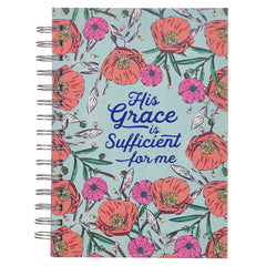 His Grace Large Wirebound Journal