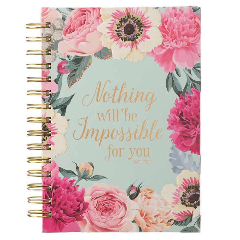 Cuaderno Nothing will be Impossible Mateo 17:20