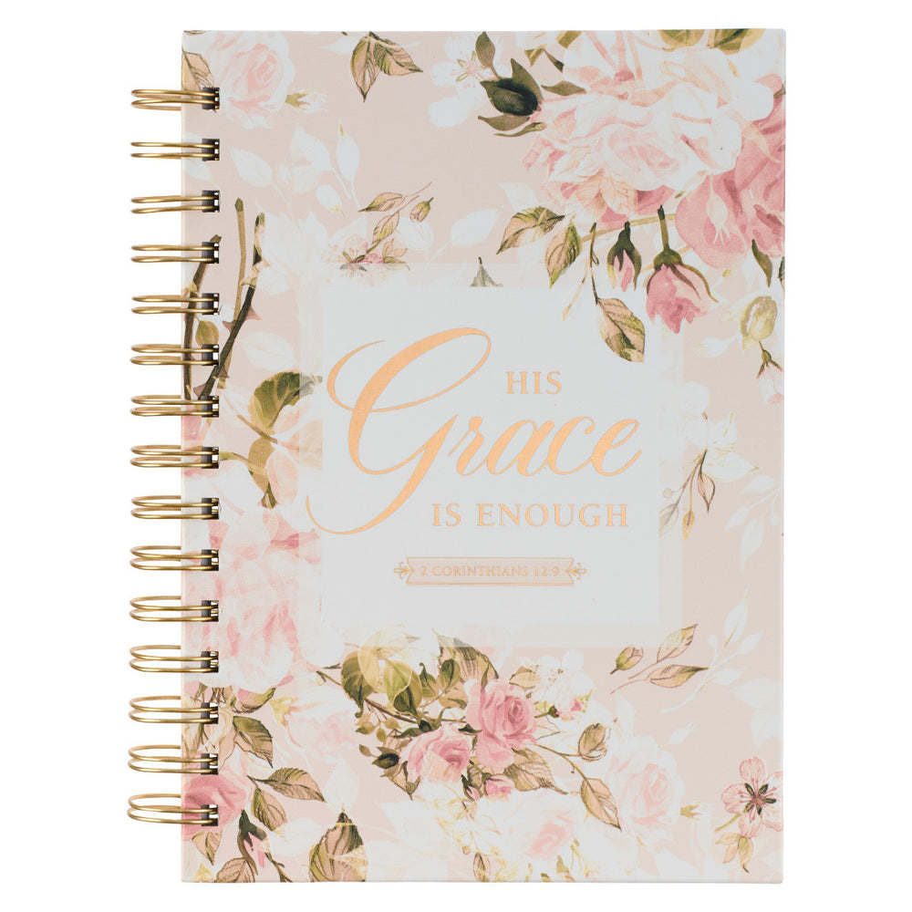 Agenda de apuntes His Grace is Enough 2 Corinthians 12:9