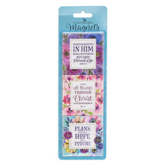 Juego de imanes pastel floral