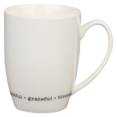 Mug Thankful Grateful Blessed