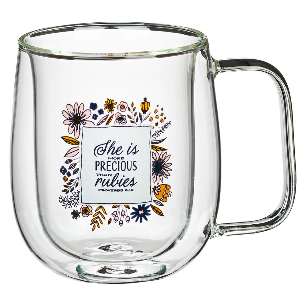 Mug she is more precious than rubies - Proverbs 3:15