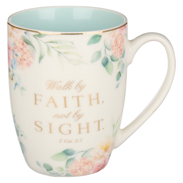 Mug - Walk by faith (2 Corinthians 5:7)