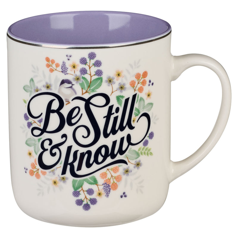 Mug - Be Still Purple Pasture
