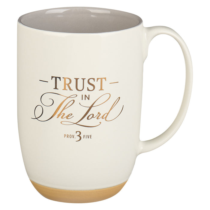 Mug - Trust in the Lord white