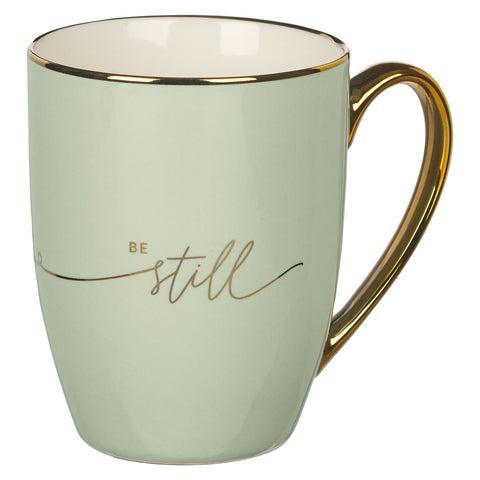 Mug - Be Still verde