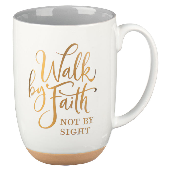 Mug - Walk By Faith White