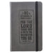 Be Strong Hardcover LuxLeather Notebook with Elastic Closure - Joshua 1:9