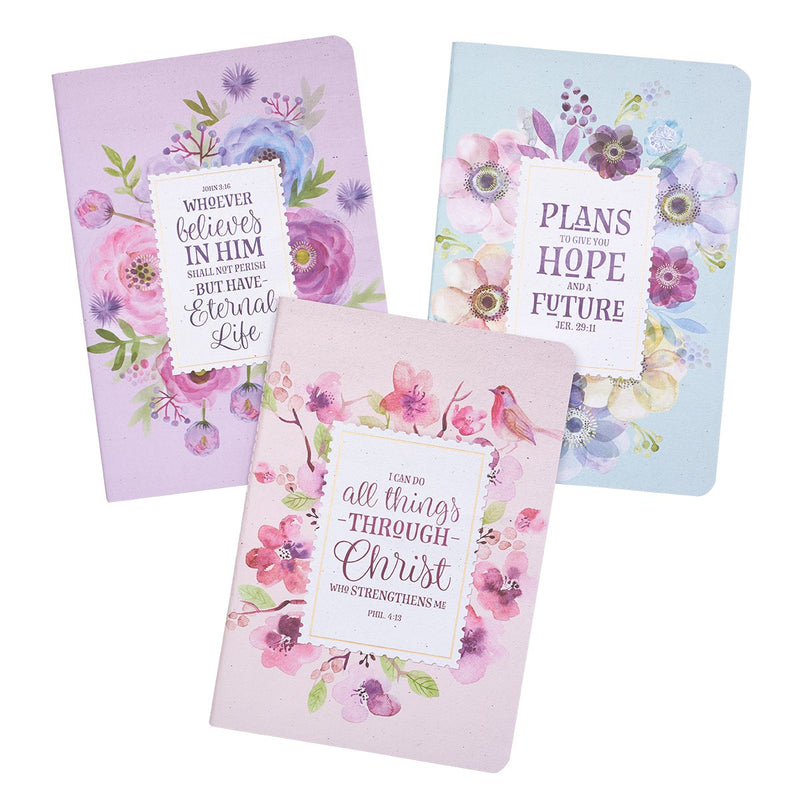 Floral inspirations notebook set