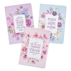Floral inspirations notebook set