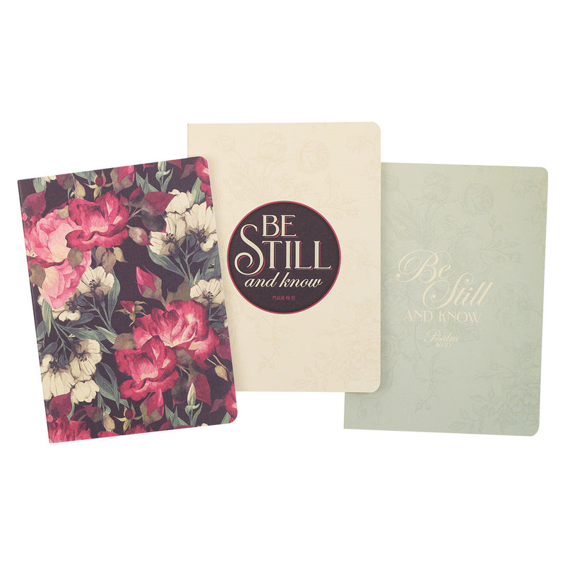 Be Still Psalm 46:10 notebook set