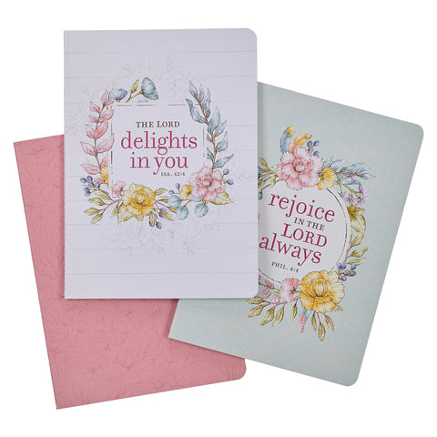 The LORD Delights in You notebook set