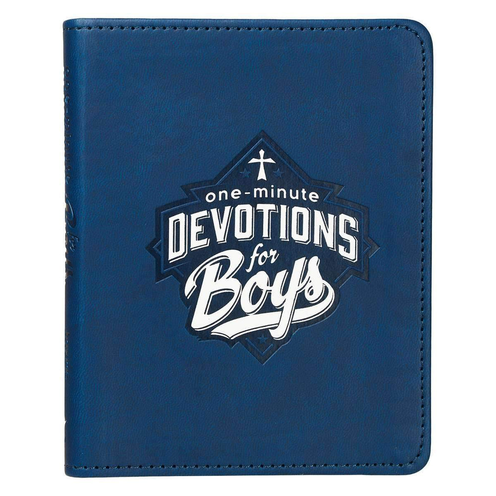 Libro - One-Min Devotions For Boys - Bolsillo Imitación Piel