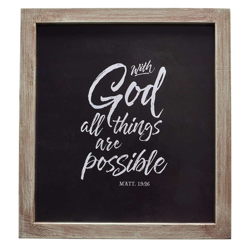 Cuadro - All Things Are Possible - Coffee & Jesus