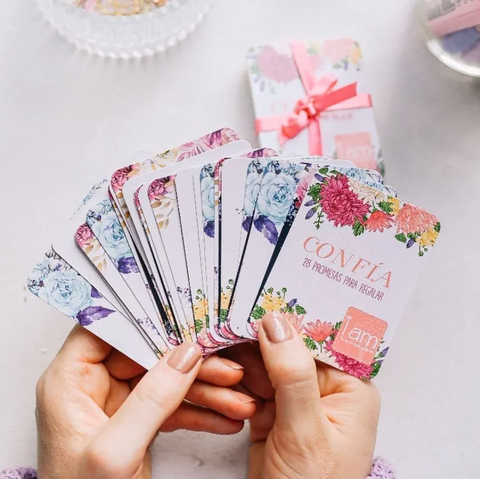 Promesas - I Am | Tarjetas con Versículos Bíblicos de Esperanza