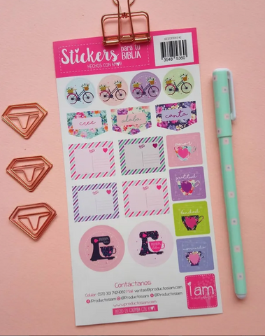 Stickers cinta bicicleta - I am