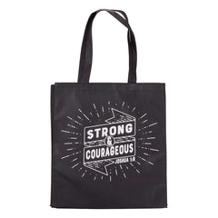 Bolsa de tela: Strong and courageous - CAG