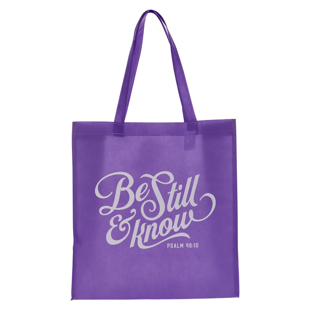 Be Still & Know Psalm 46:10 Purple