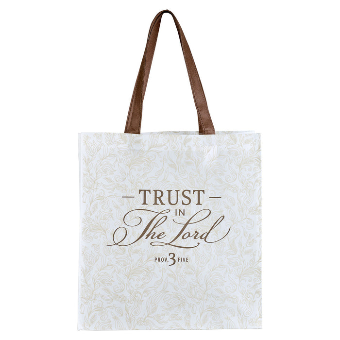 Tote Bag - Trust in the LORD Shopping Proverbs 3:5
