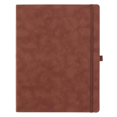 Brown Faux Leather Baxter Executive Undated Planner