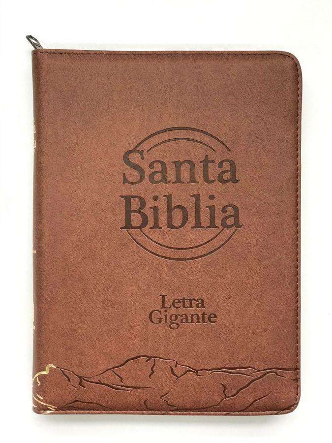 Biblia café canto dorado letra gigante - RVR 1960 - Coffee & Jesus