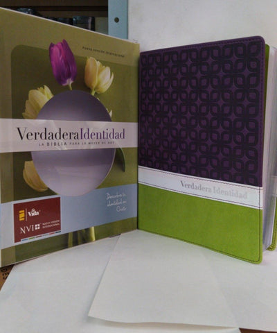 Biblia la verdadera identidad imitación piel - NVI