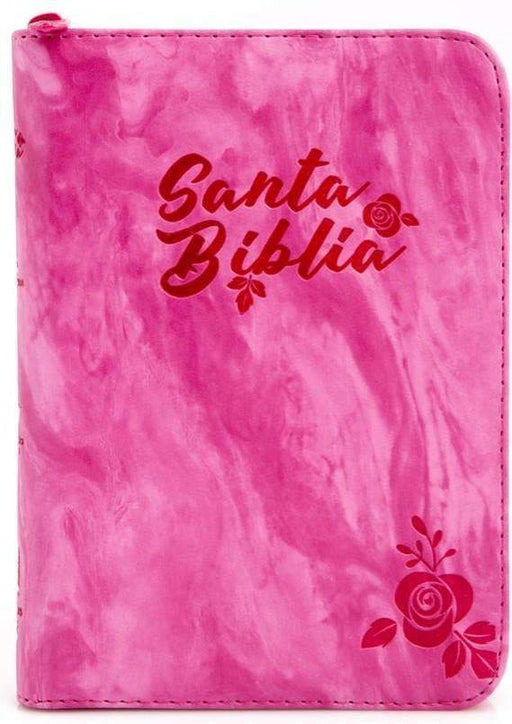 Santa Biblia fucsia con cierre - RVR - Coffee & Jesus