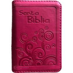 Biblia mini bolsillo, fucsia - RVR 1960