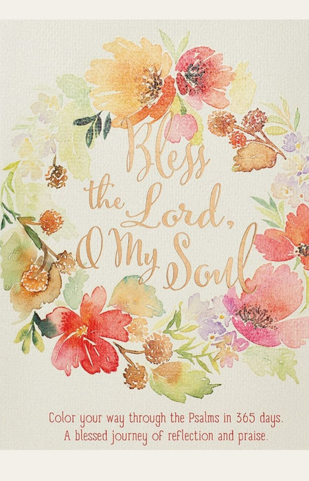Devocional para colorear: Bless the Lord - Christian Art Gifts