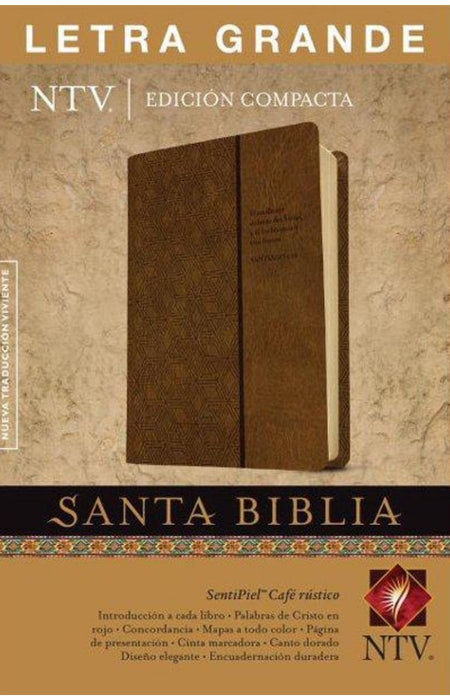 Santa Biblia edición compacta, letra grande - NTV
