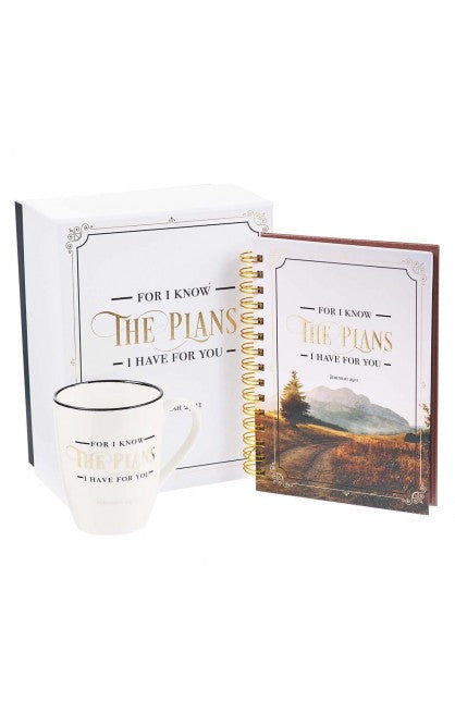 Set de Regalo: I Know the Plans Coffee/Tea Mug - Jeremiah 29:11