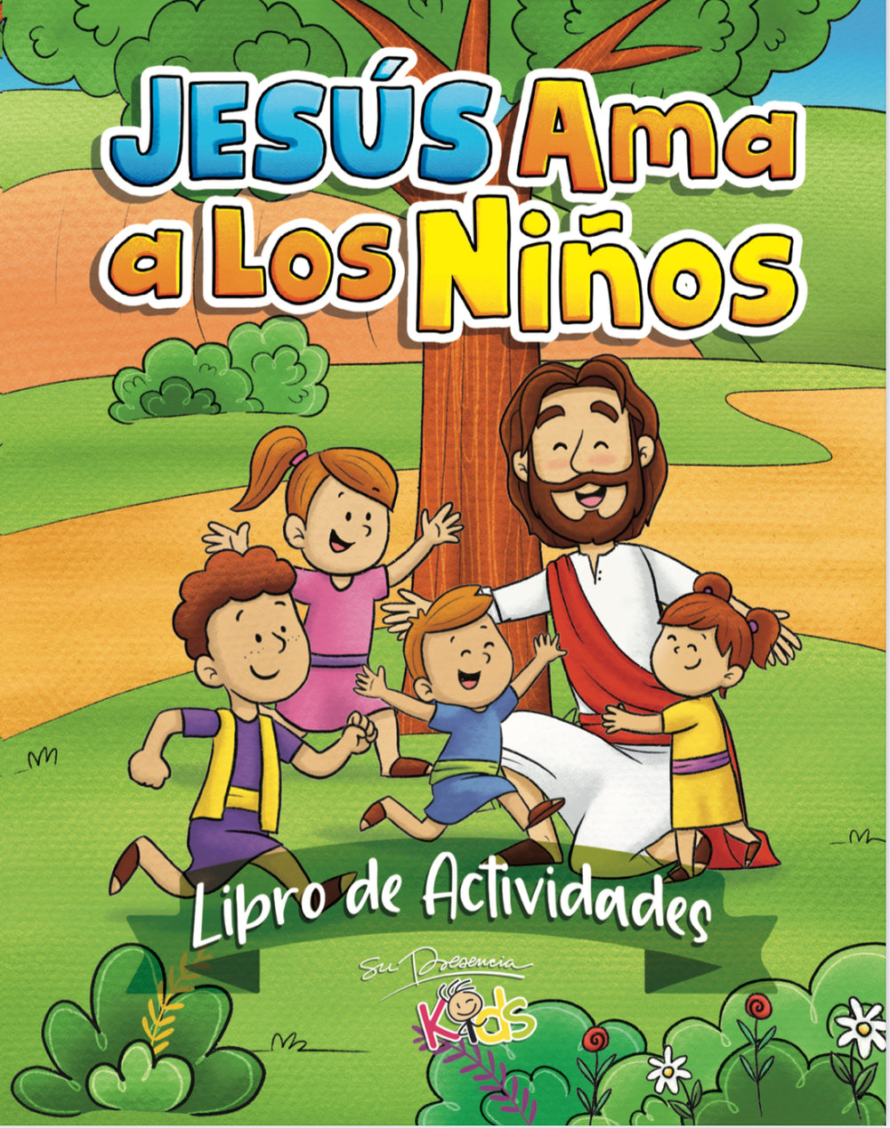 Jesús Ama a los Niños - Libro de Actividades | Colorear y Aprender sobre Jesús