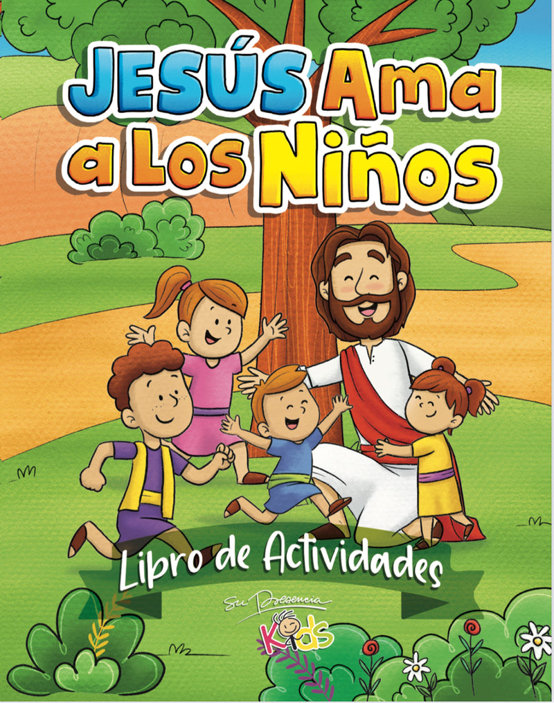 Jesús Ama a los Niños - Libro de Actividades | Colorear y Aprender sobre Jesús